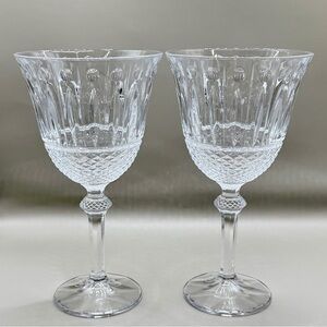 Godinger Shannon Crystal Sutton Place Water Goblets - Pair of 2 - 7 7/8"‎